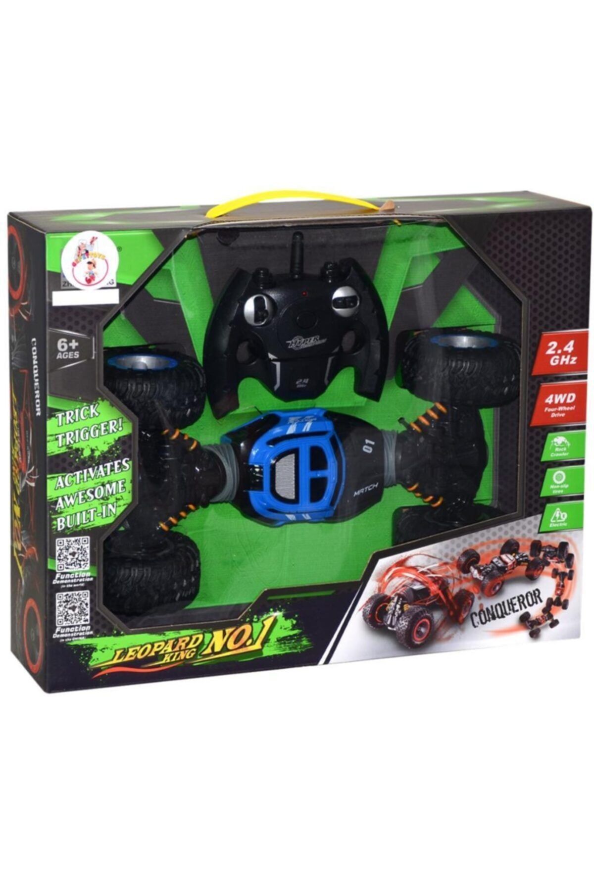 Gepettoys Leopard King Xl Rock Crawler Çift Taraflı Dağ Aracı