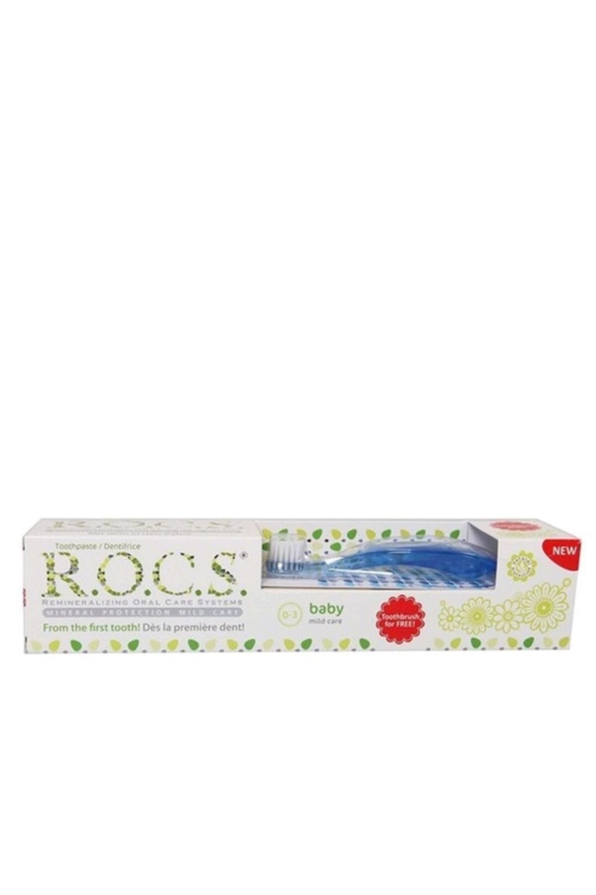 Rocs Baby Diş Macunu Ve Diş Fırçası Seti