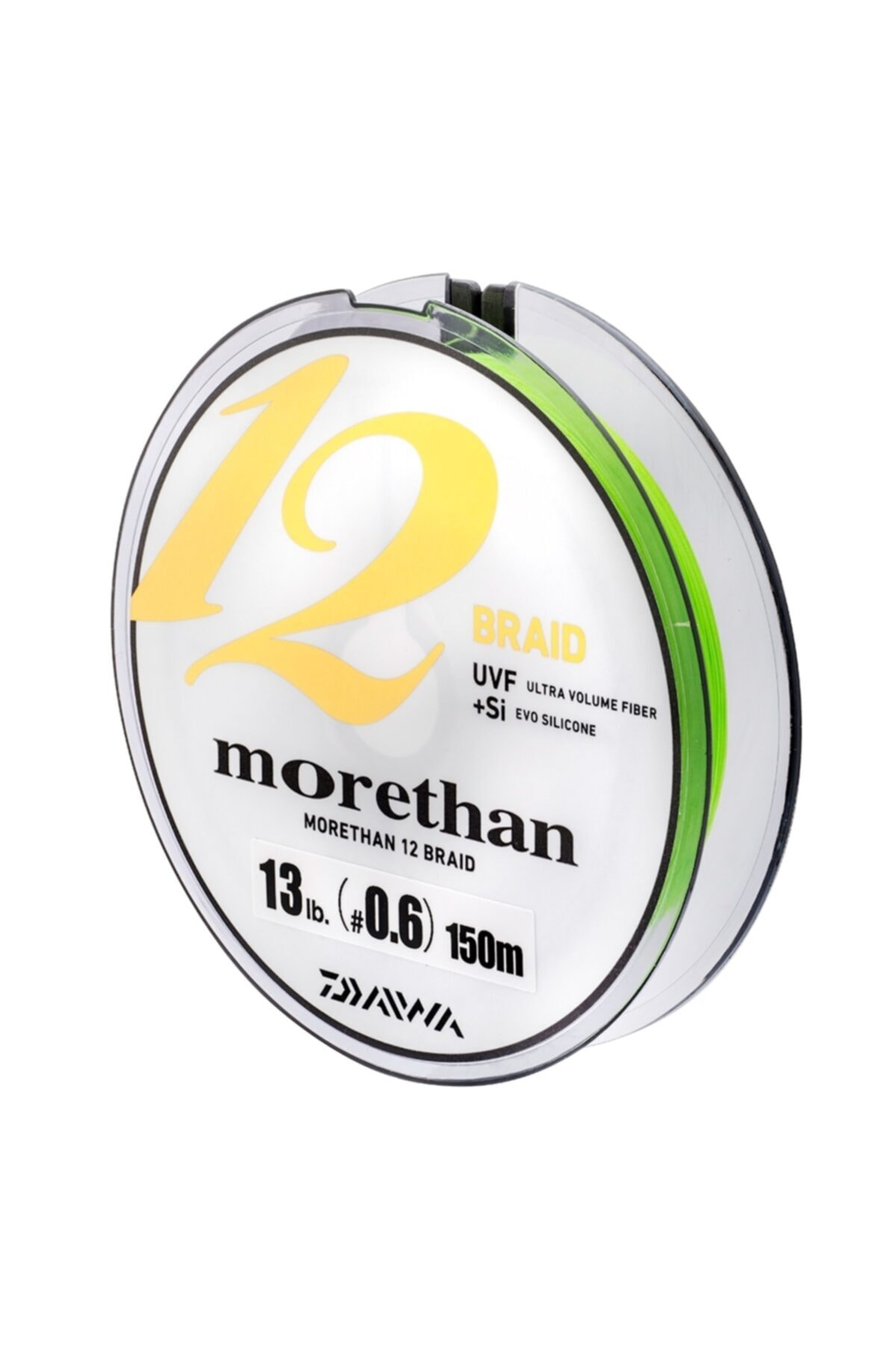 DAIWA Morethan 12 Braid Chartreuse 135m Ip Misina