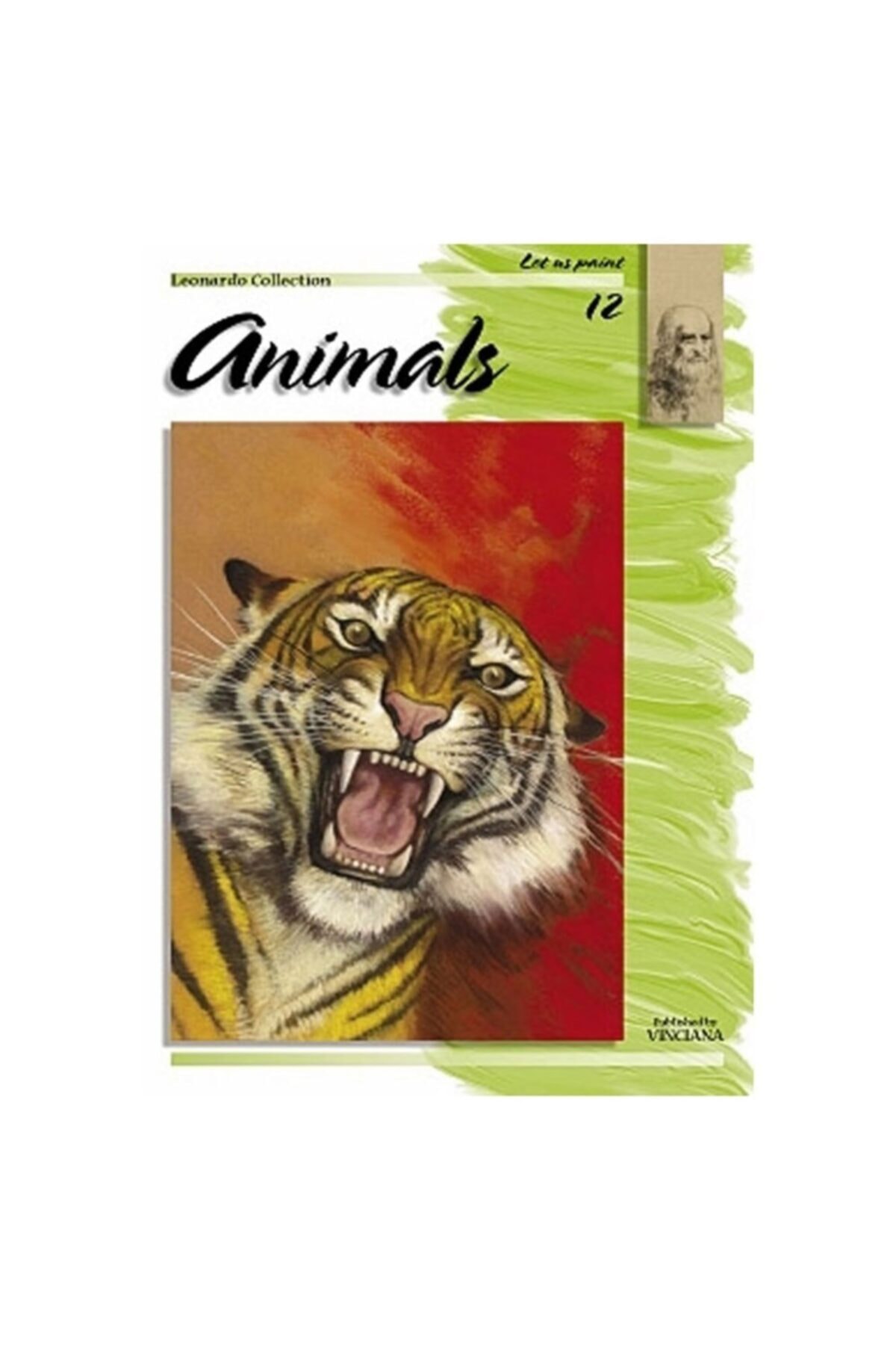 Da Vinci Leonardo Collection Desen Kitabı Animals N: 12 Hayvanlar N: 12