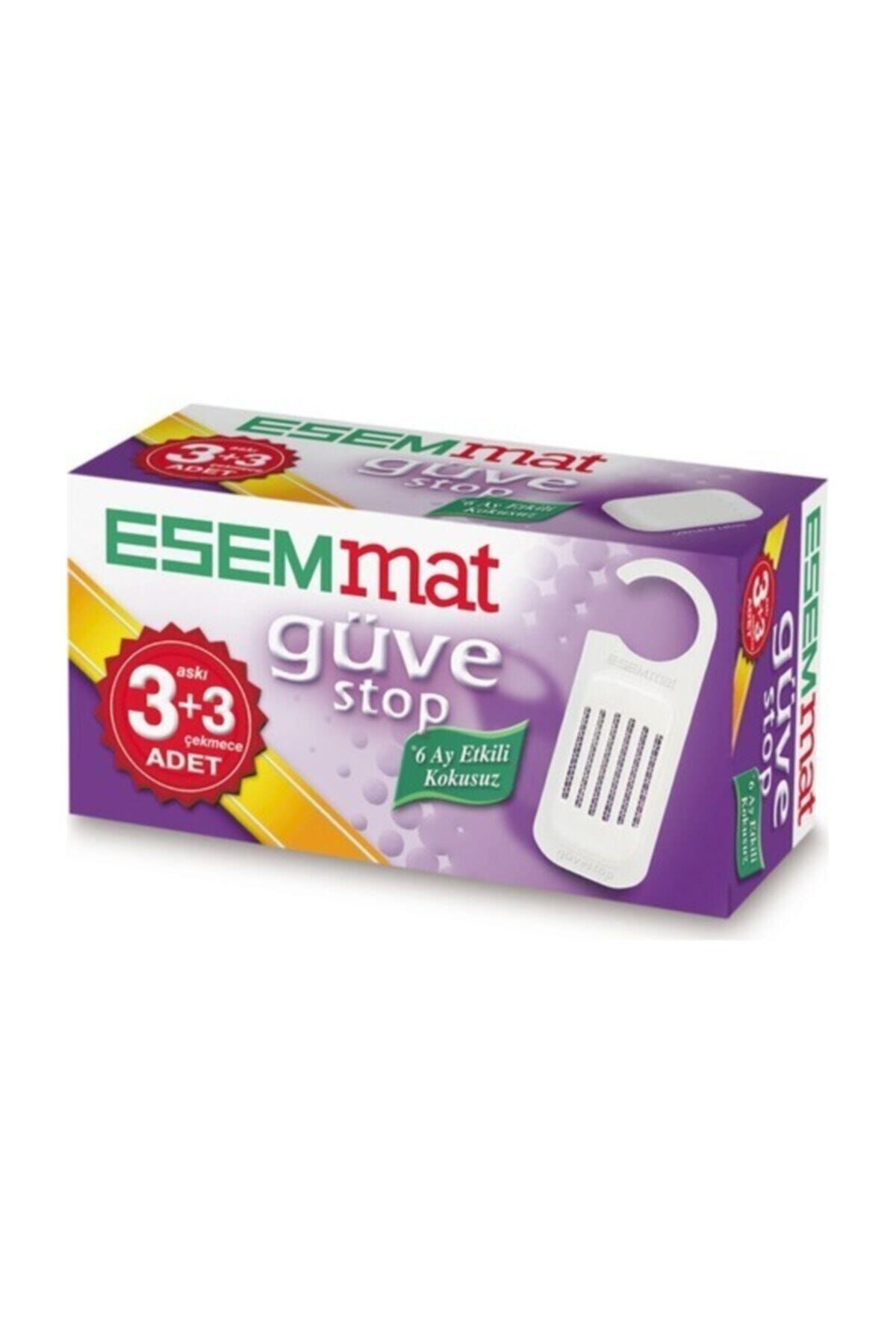 Esemmat Güve Stop (3 Askı + 3 Çekmece)