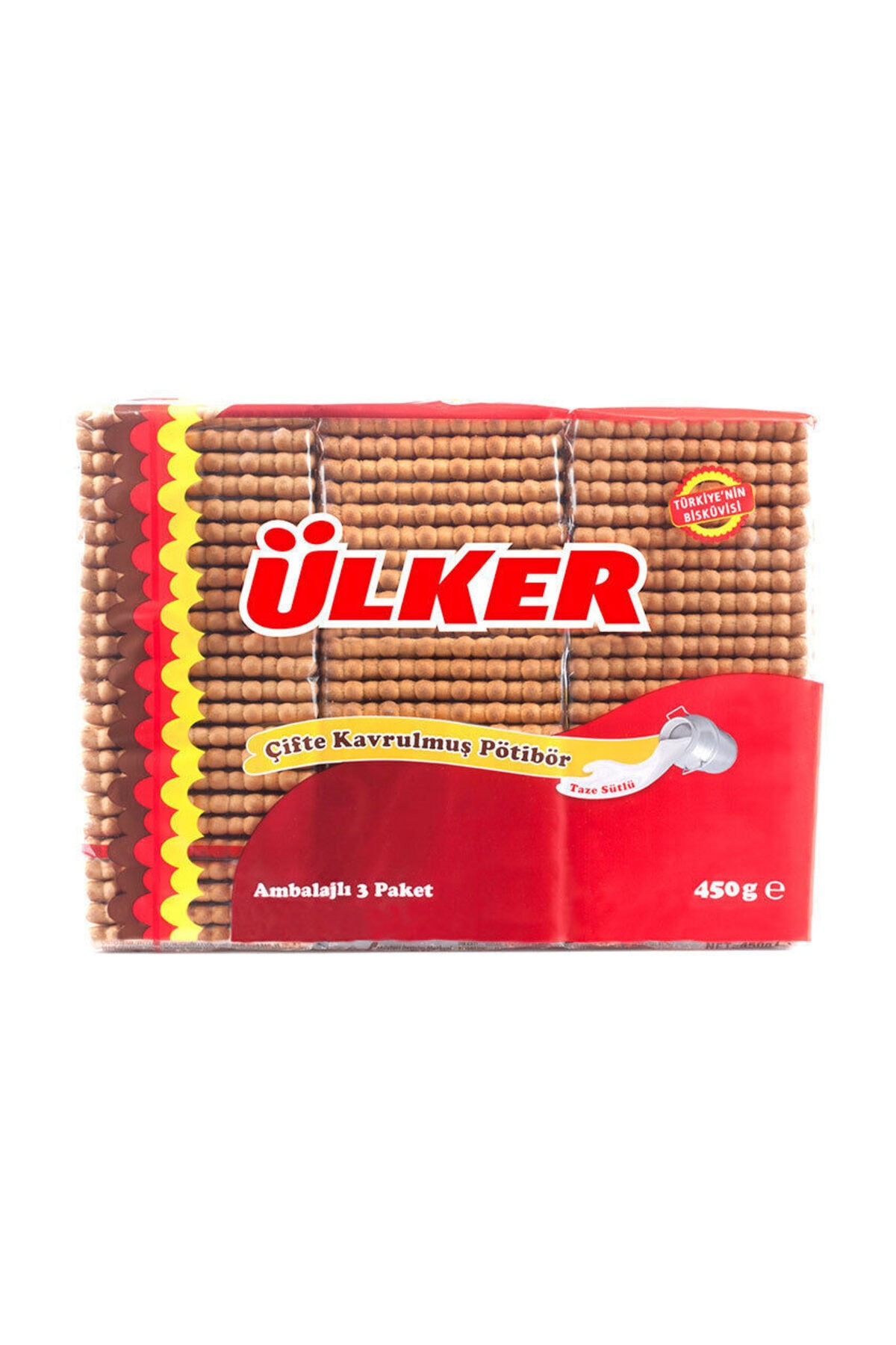 Ülker Pötibör Çifte Kavrulmuş Bisküvi 450 gr