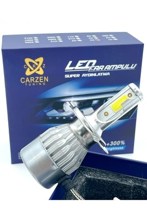 2 Li H4 Zenon 3 Fişli Araba Otomobil Farı Uyumlu Çift Devre Uzun Kısa 12v Takım Image 2