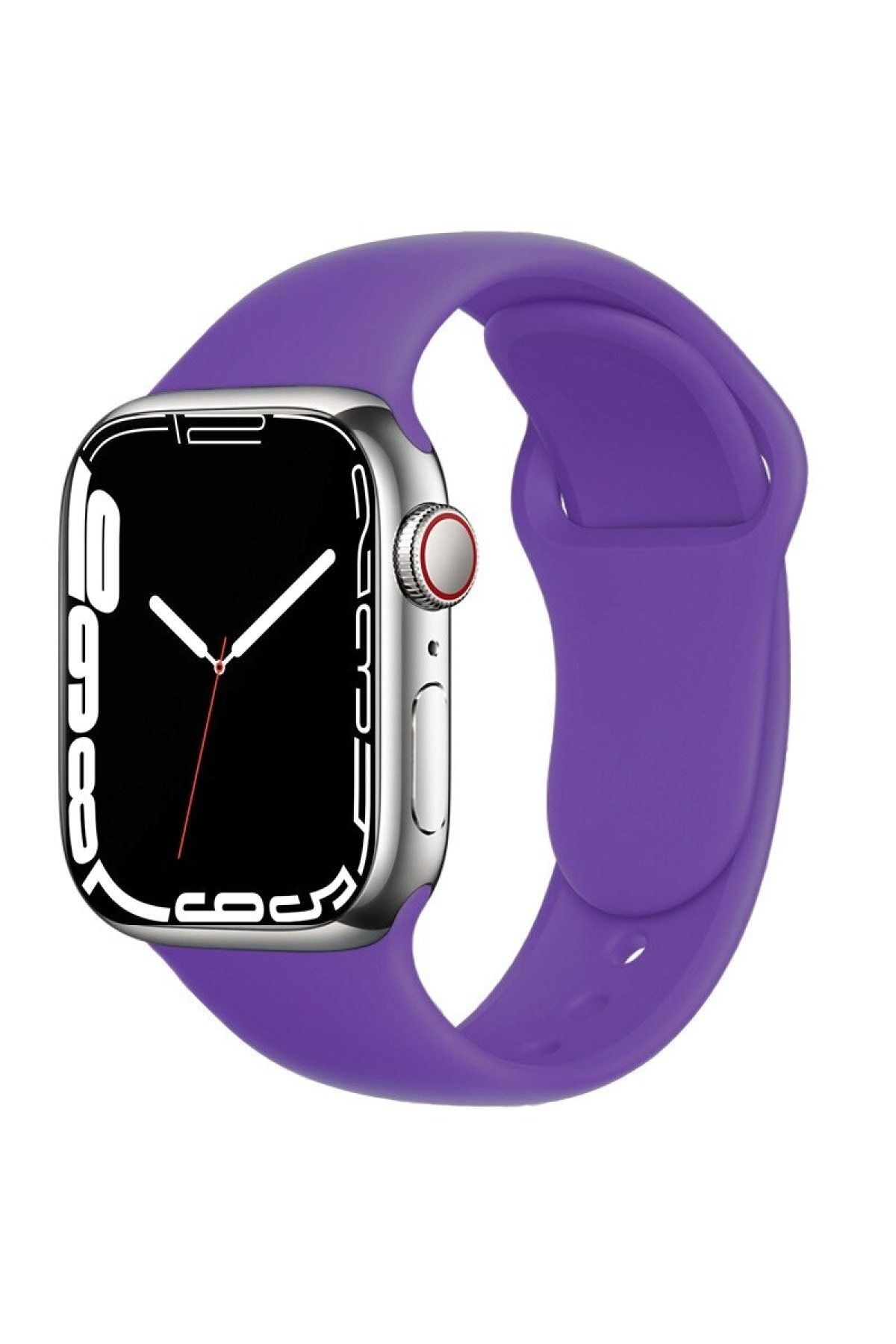 Bagies Apple Watch Series 7 45 Mm Compatible Silicone Band Strap