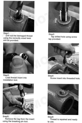 helicoil 131 Parça Yay Set Image 3