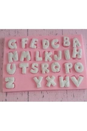 Yamalı Harfler Silikon Kalıbı Image 0