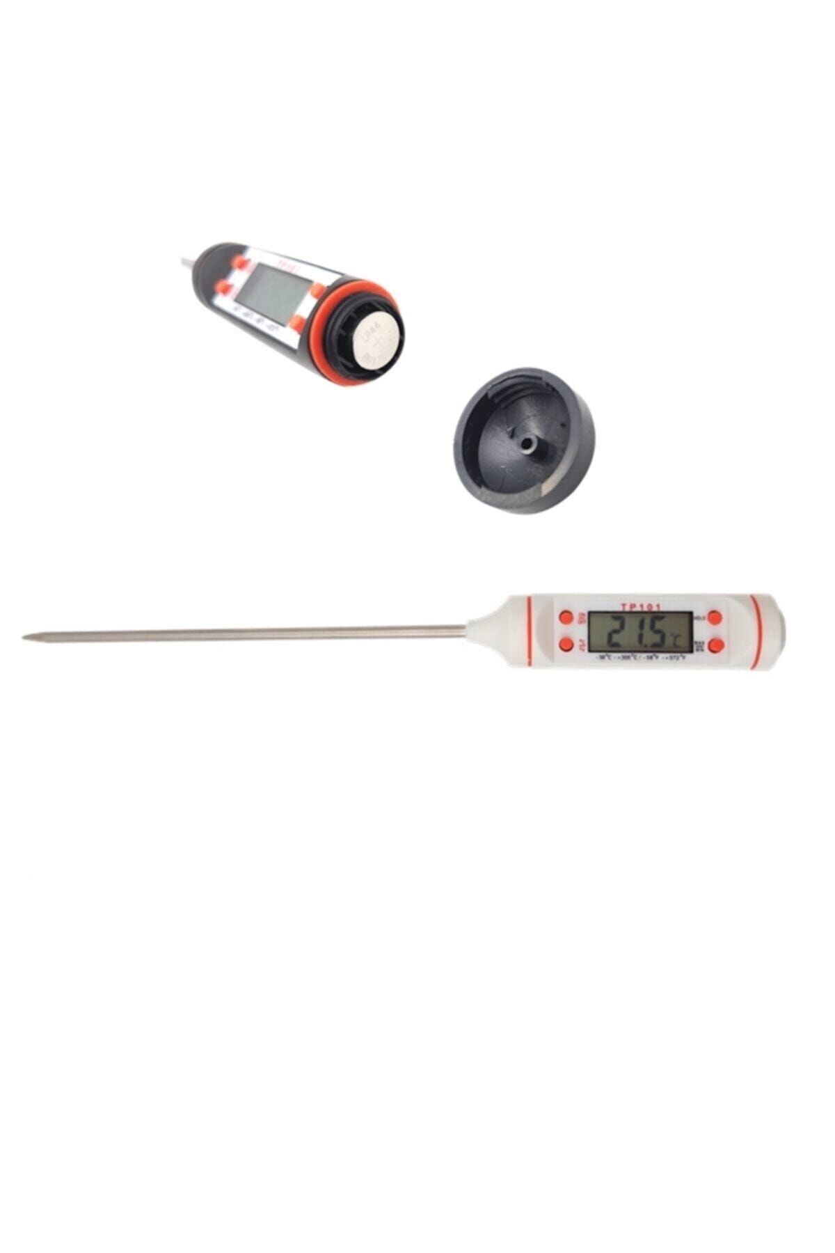 SolinpaTech Snr White Digital LCD Kitchen Thermometer Food Milk