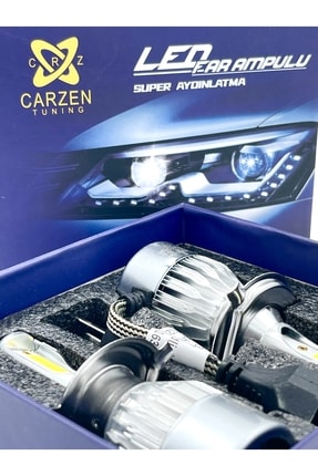 2 Li H4 Zenon 3 Fişli Araba Otomobil Farı Uyumlu Çift Devre Uzun Kısa 12v Takım Image 1