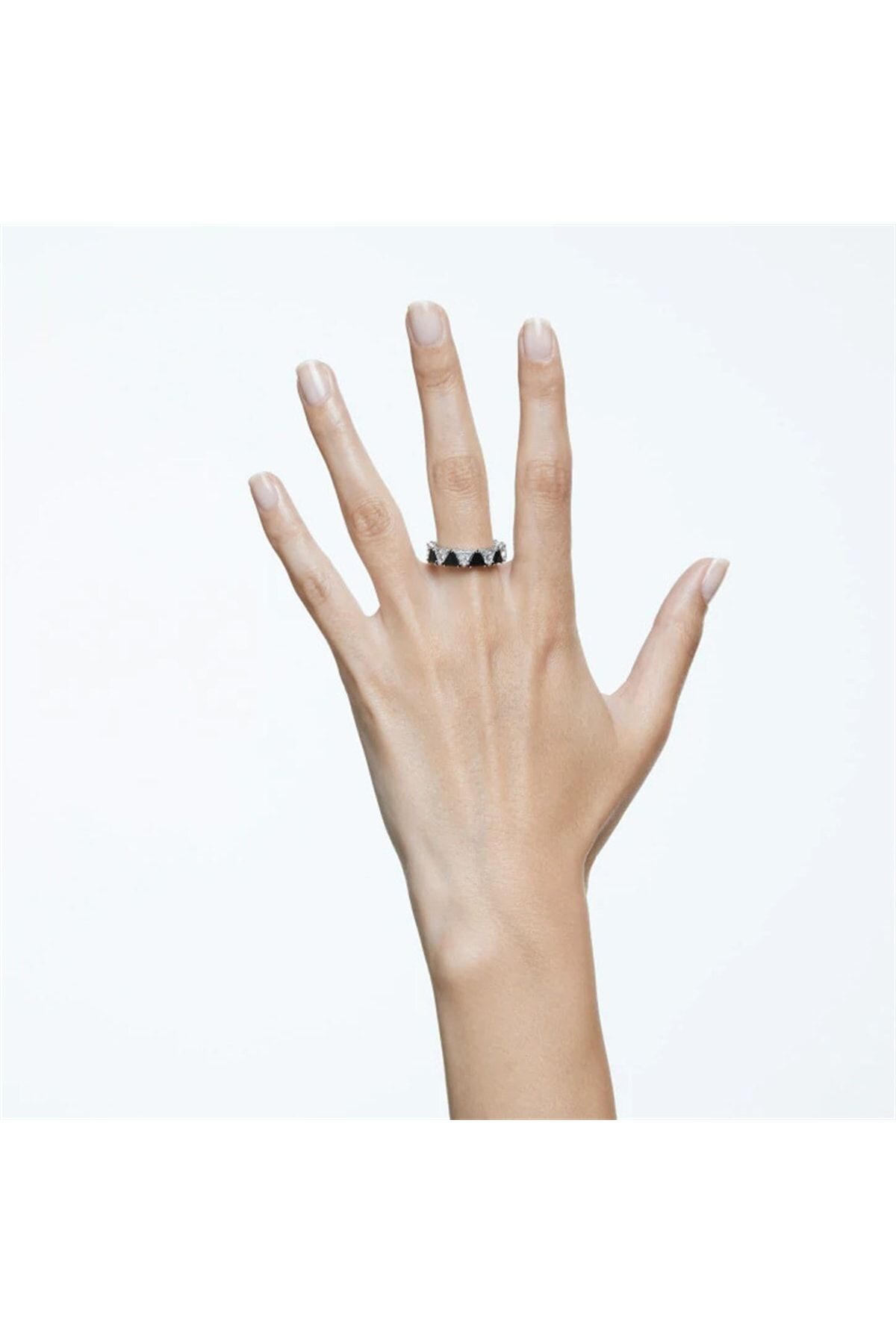 Swarovski Millenia Ring Black Rhodium Plated 50 5620673