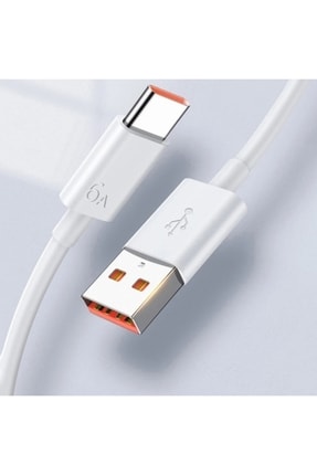 Orjinal Xiaomi Redmi Note 9s 6a 66w Usb Type-c Turbo Hızlı Şarj Ve Data Kablosu Image 0