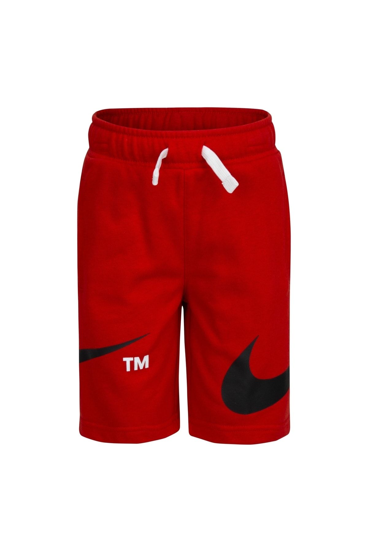 Red nike cheap sweat shorts