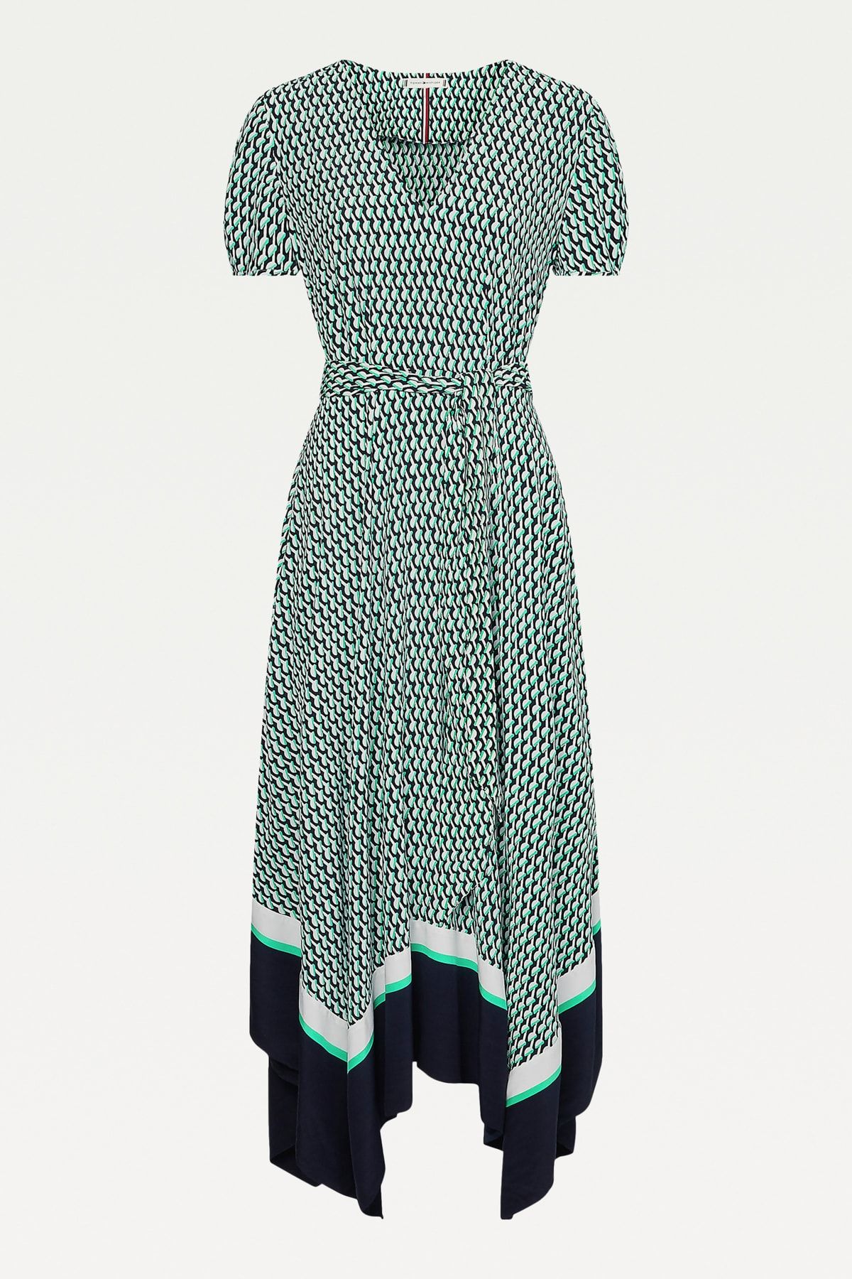 Green tommy hilfiger dress deals