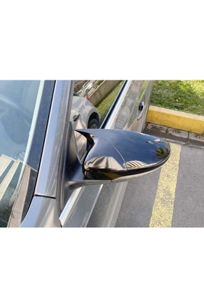Vw Jetta Mk6 Batman Yarasa Ayna Kapağı Piano Black 2010 2011 2012 2013 2014 2015 2016 2017 2018 Image 0