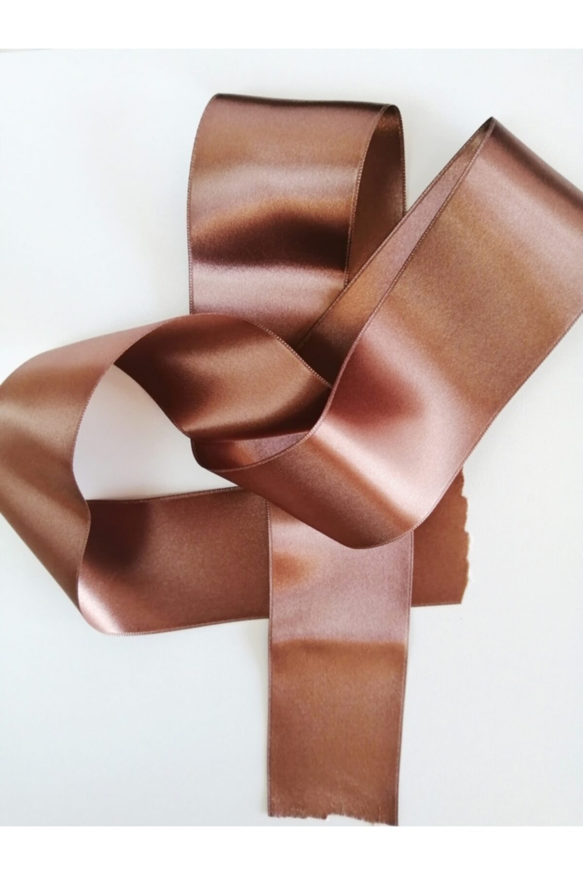 Hobigram Krem Saten Kurdele 4 Cm Stk-1104