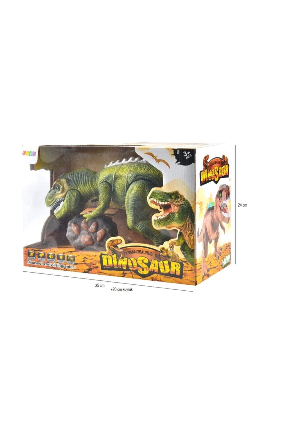 uludağ oyuncak Dinazor Kumandalı Sesli Işıklı T-rex Dinazor F181y