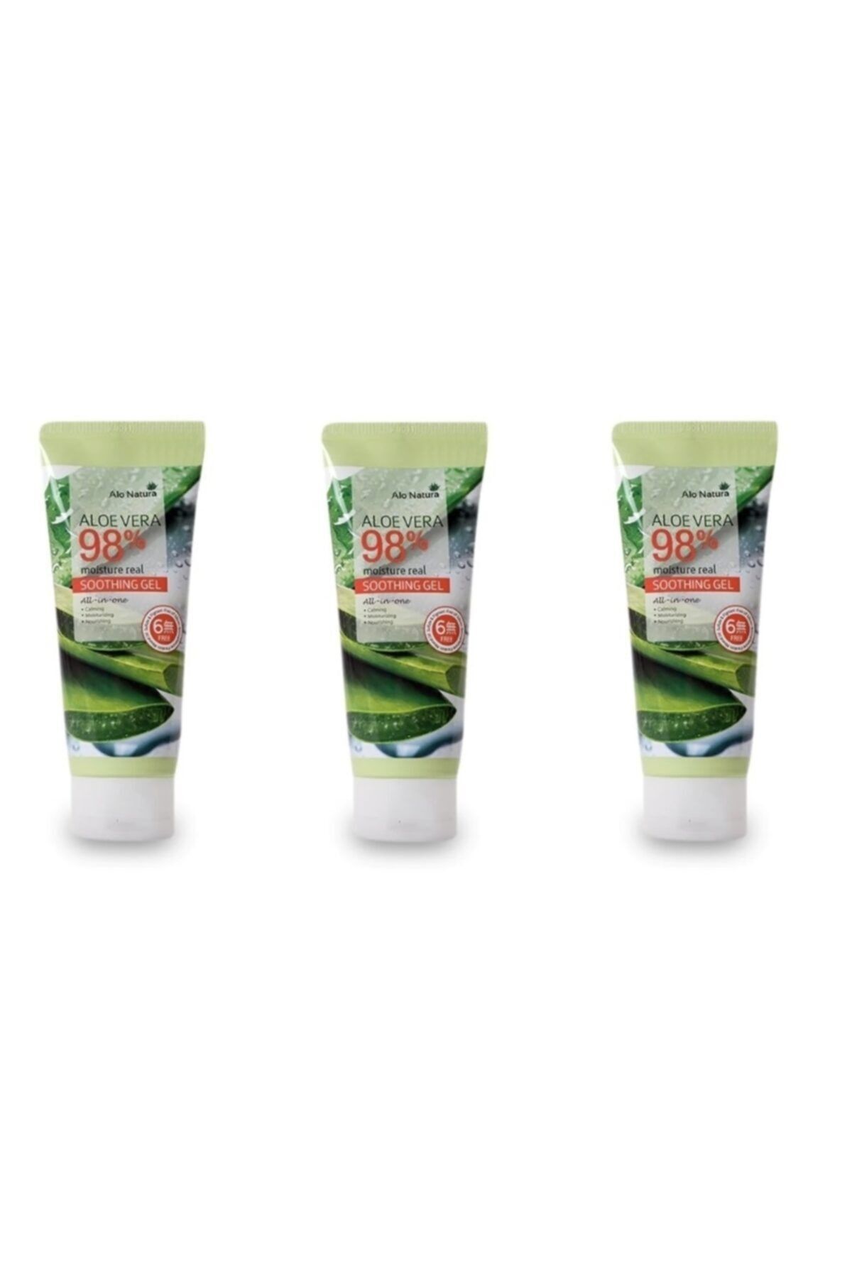 WELCOS Alo Natura Aloe Vera %98 Soothing Gel 150 ml 3 Adet