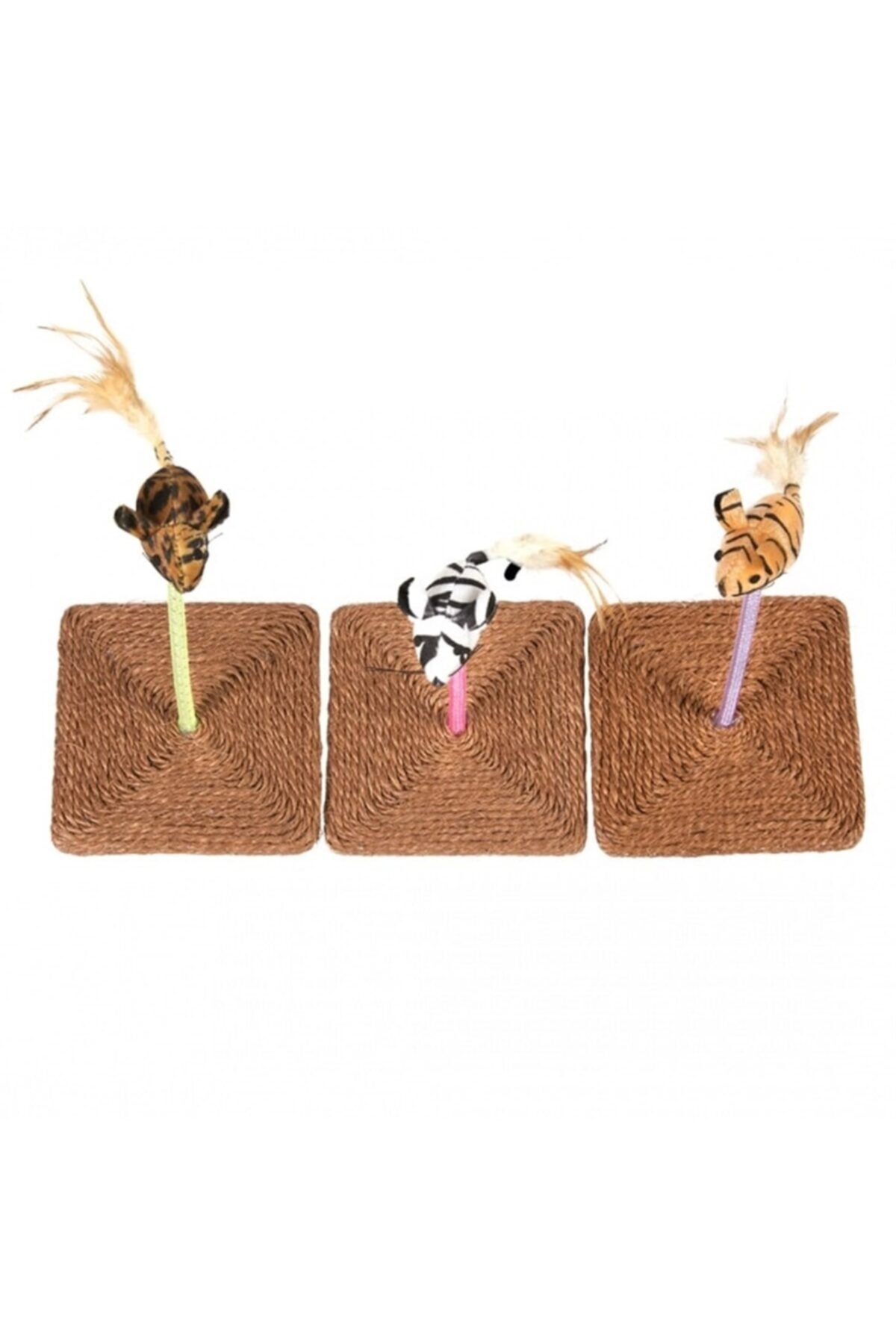 Pet Corn Duvo+ Mouse On Pedestal Kedi Oyuncağı