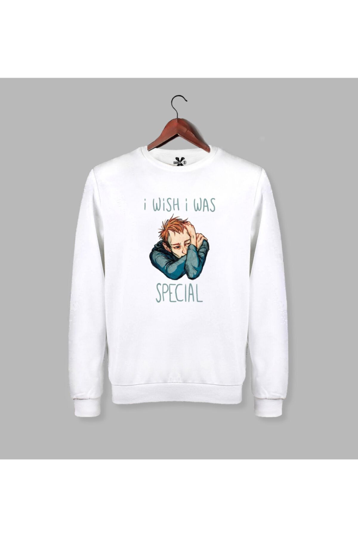 Darkia Radiohead Wish I Was Baskılı Sweat - Sweatshirt