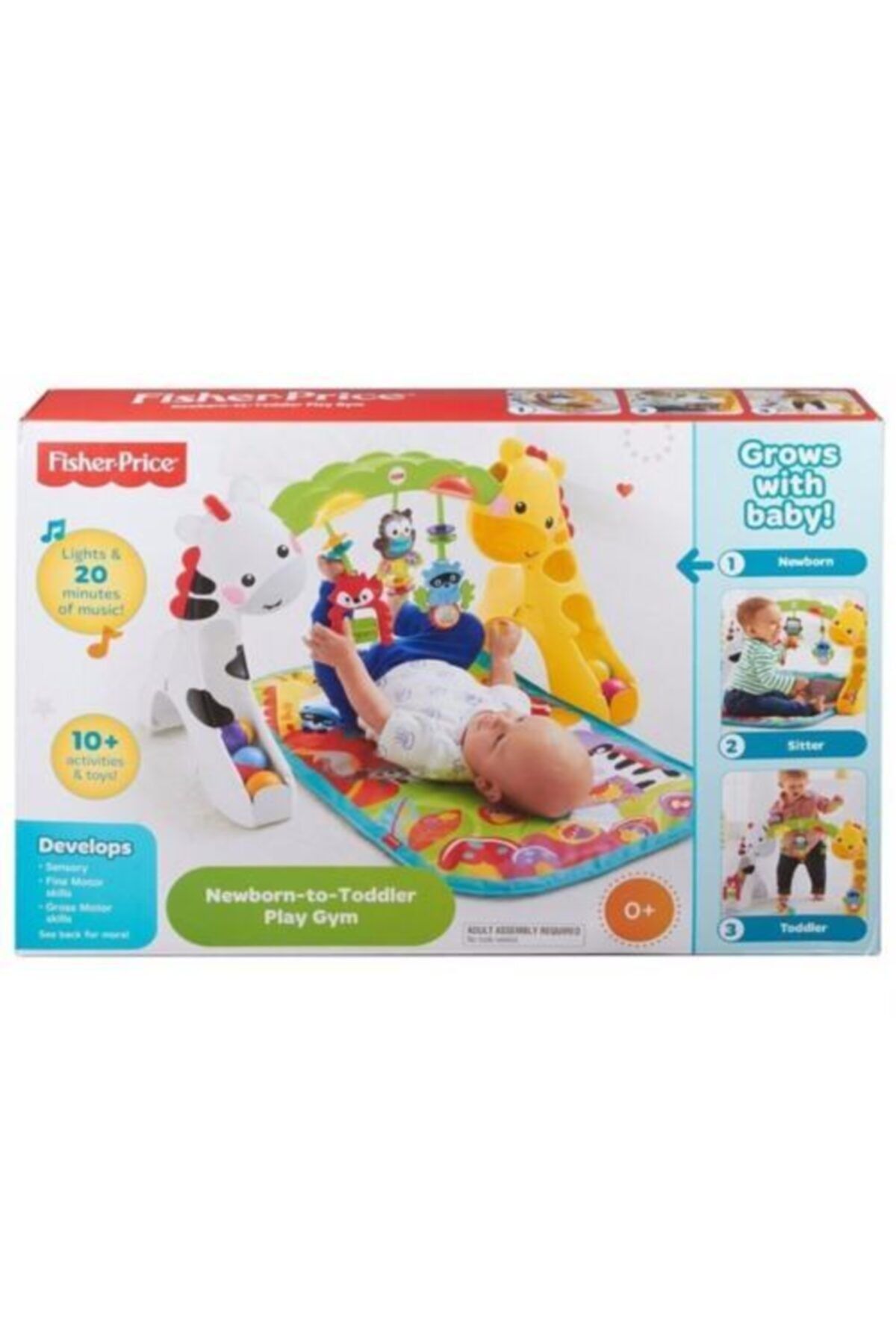 FISHER PRICE Oyun Dünyası Jimnastik Merkezi Oyun Halısı