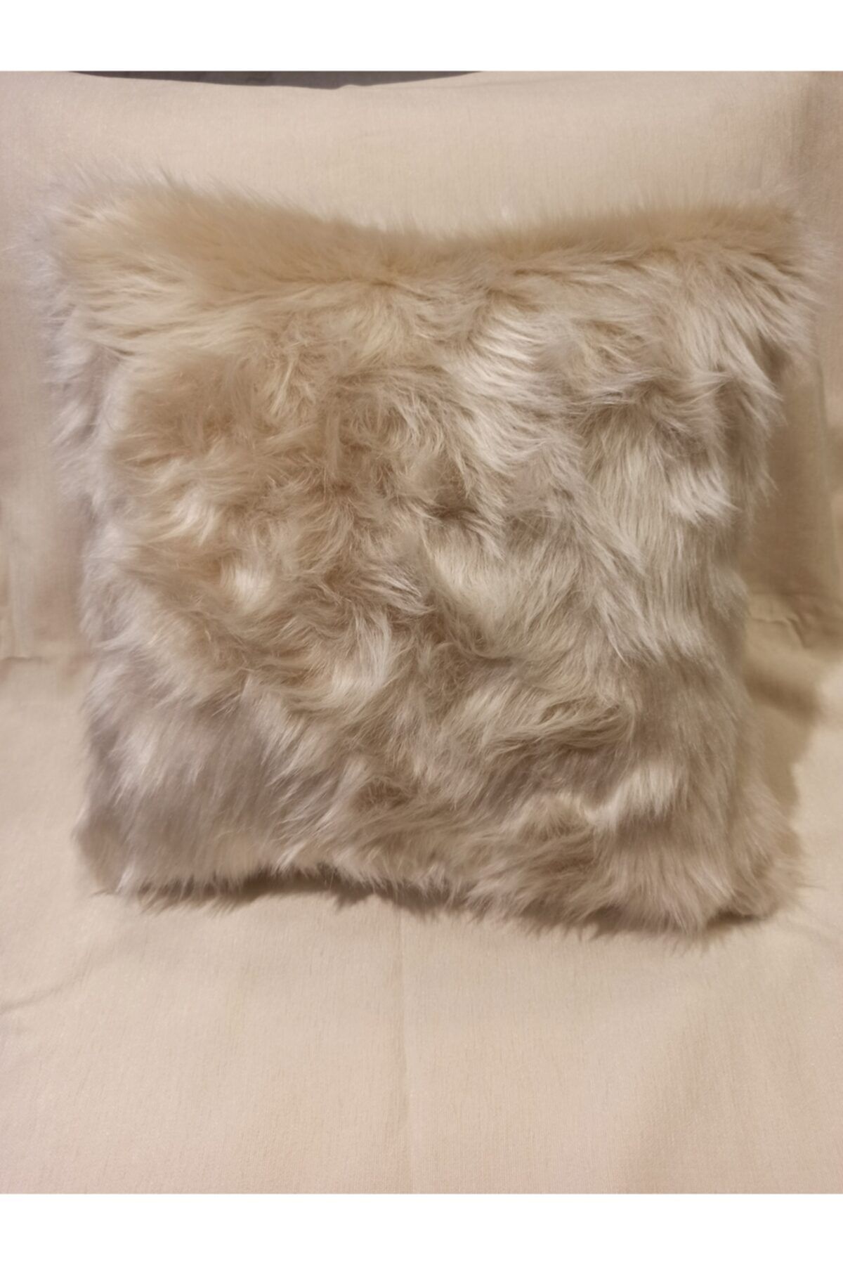 sener home pelus tuylu kirlent kilifi fiyati yorumlari trendyol