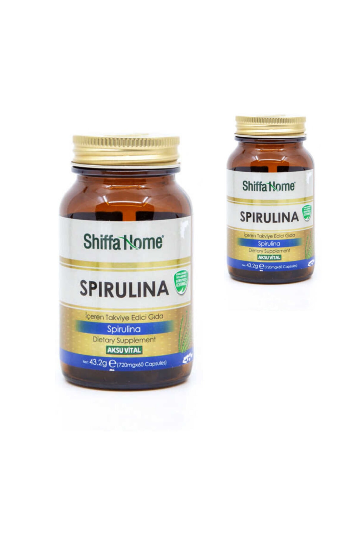 Shiffa Home Spirulina Kapsül  2 Adet