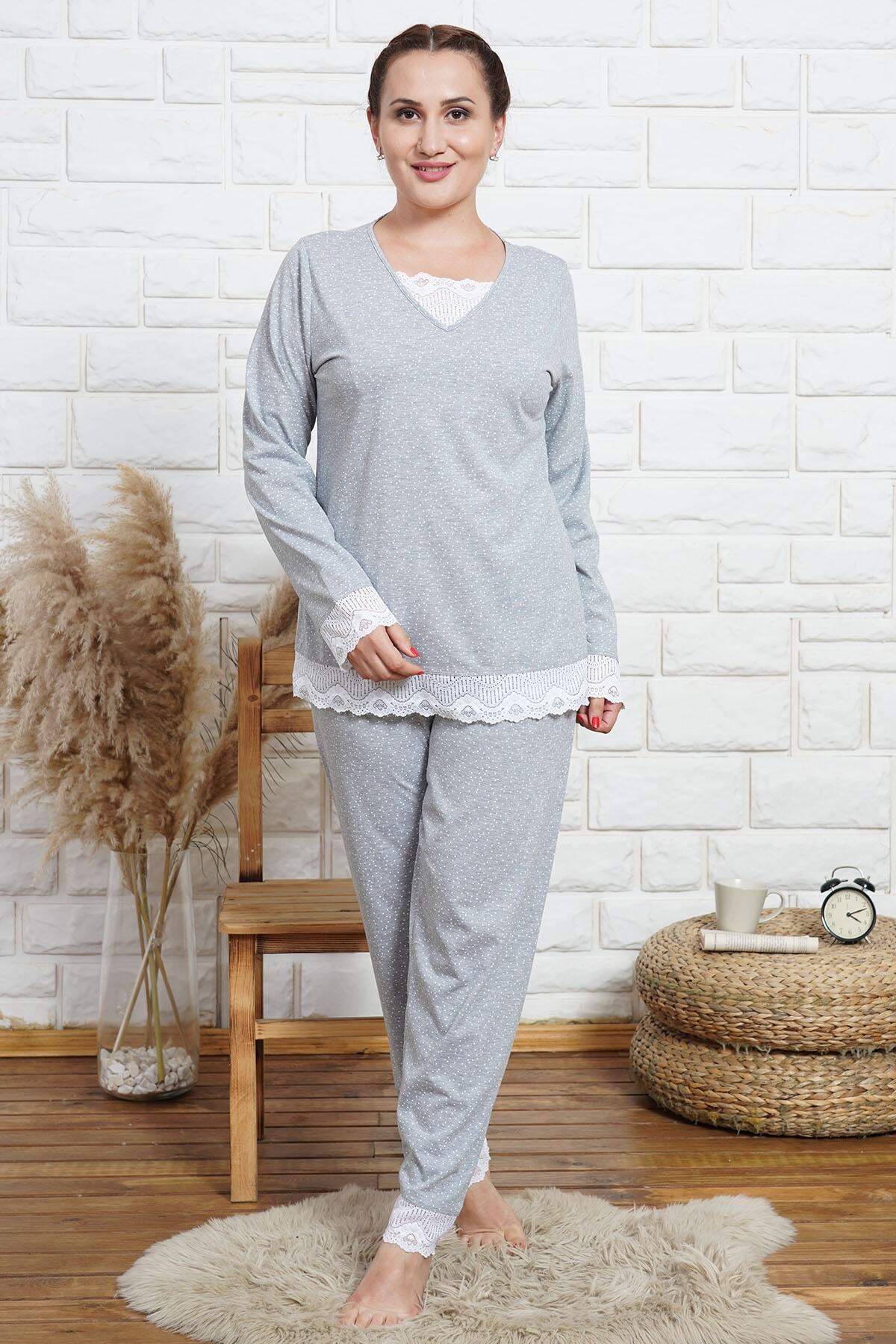 VİENETTA Pamuklu Kadın Pijama Takım