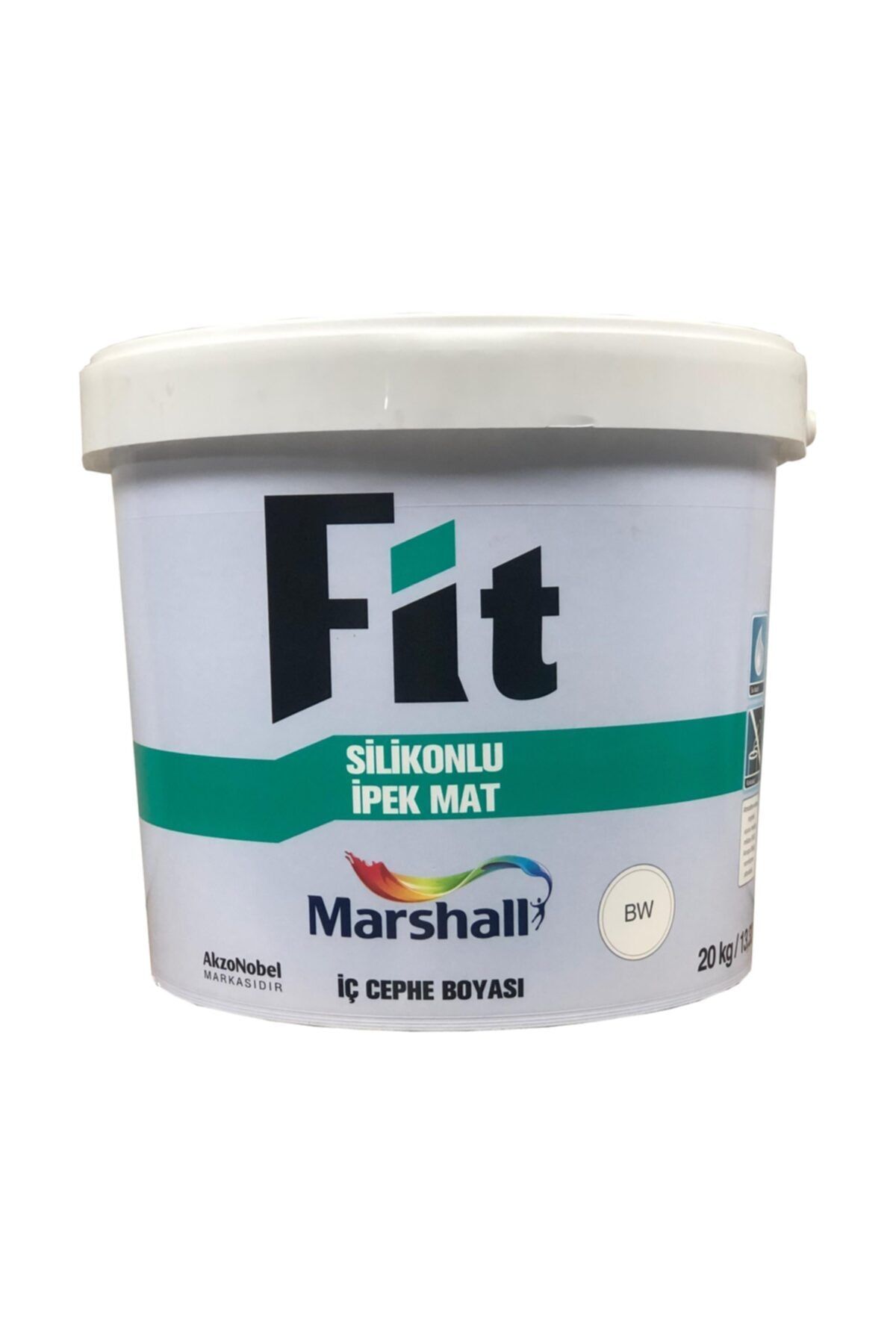 marshall fit silikonlu ipek mat silinebilir ic cephe boya 20 kg fiyati yorumlari trendyol