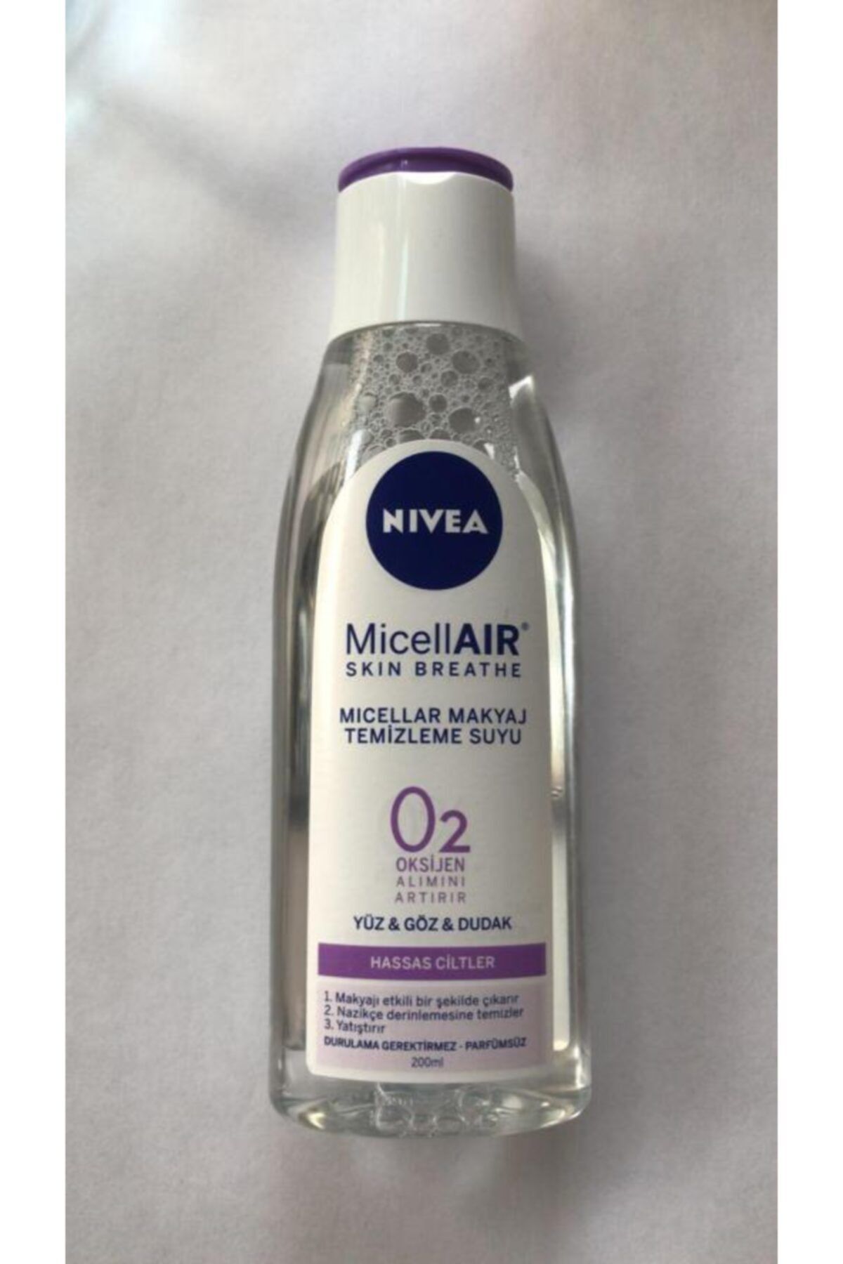 Nivea Micellaır Skın Breathe Makyaj Temizleme Suyu Hassas Ciltler 200 ml