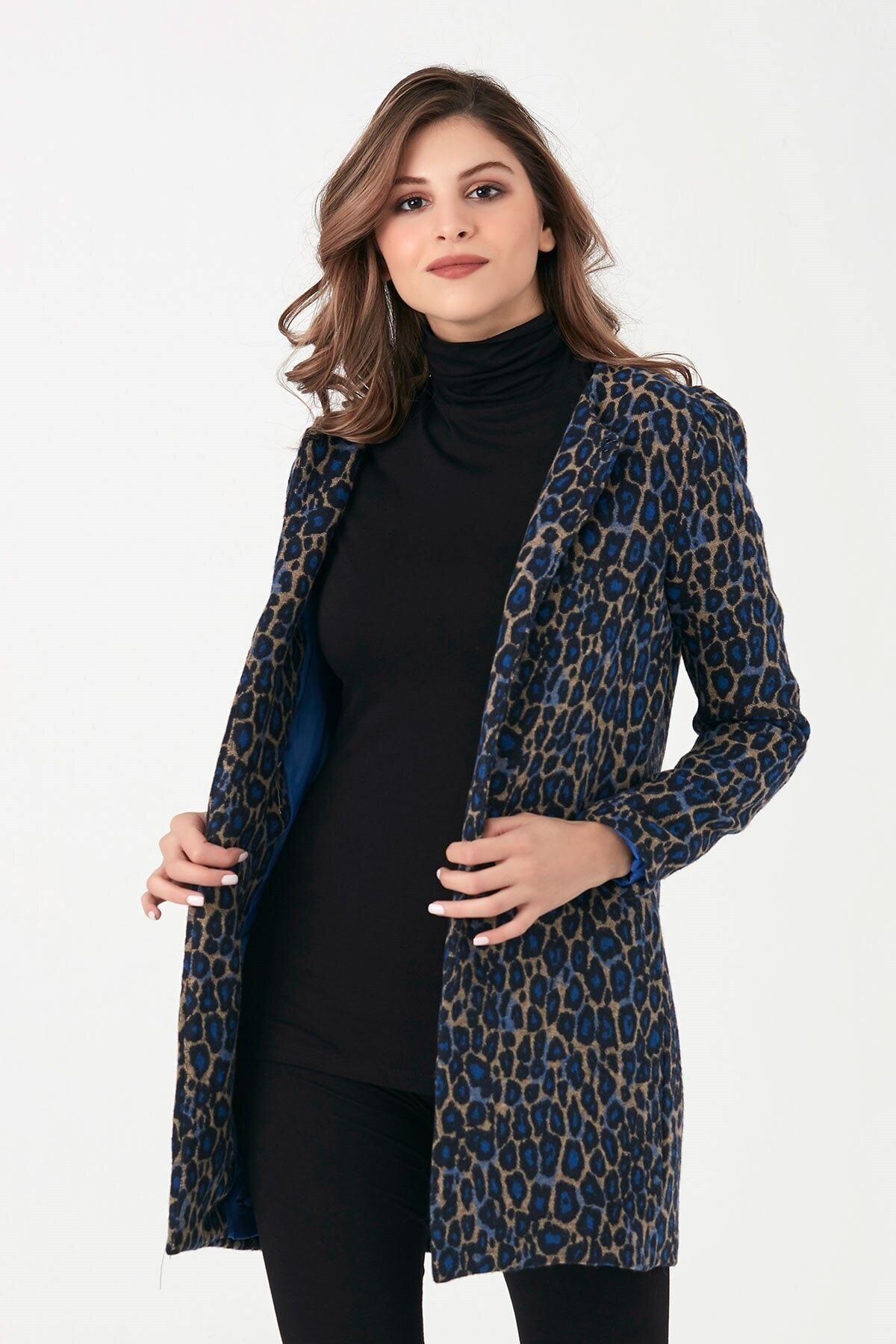 Rio 8952 Leopar Ceket