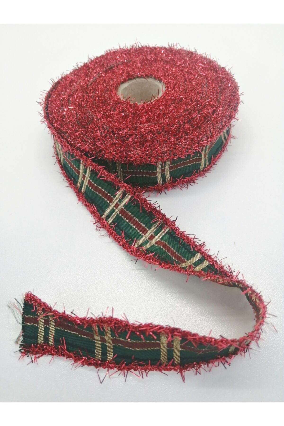 Hobigram Yılbaşı Kırmızı Kurdele 1 Metre