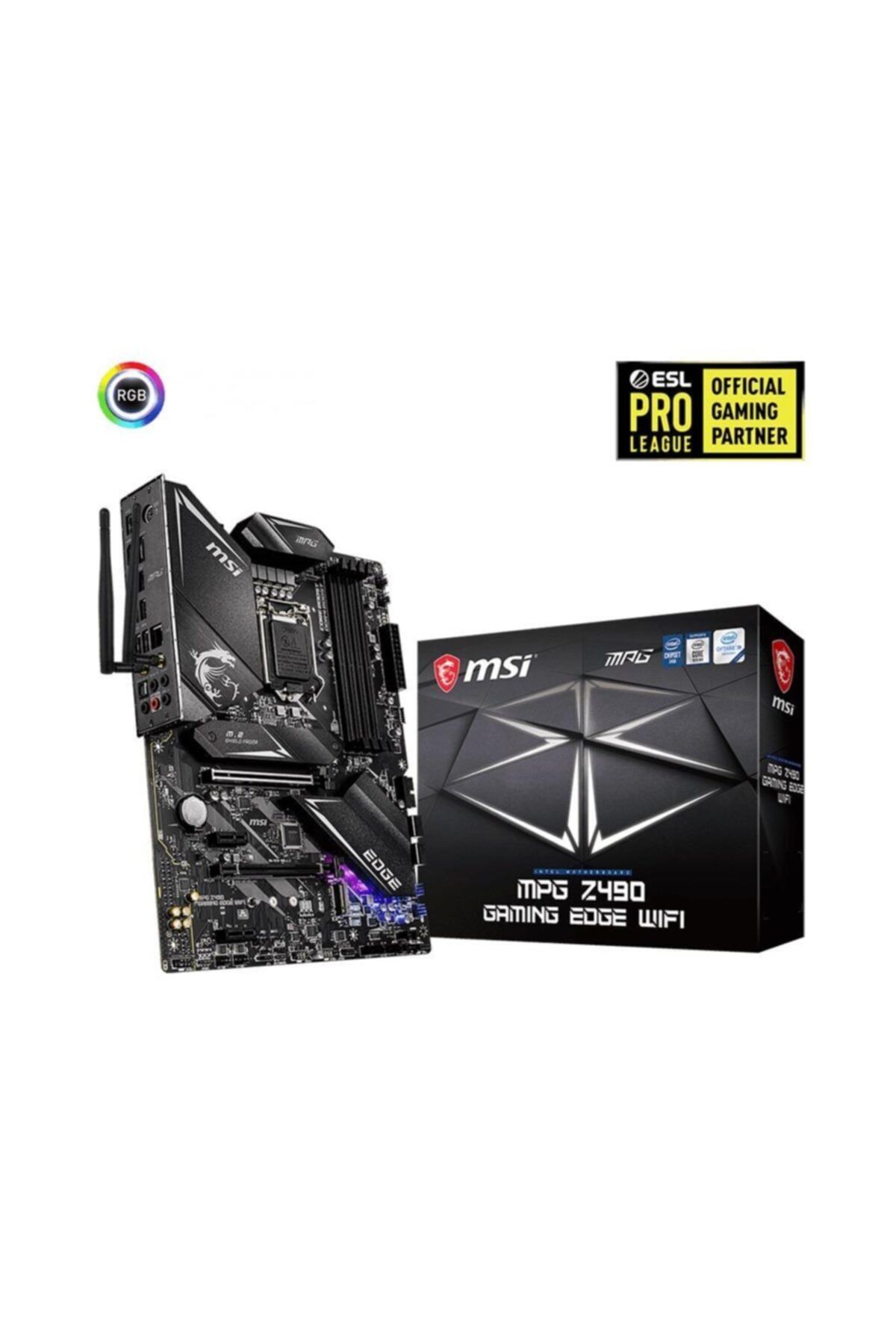 MSI Mpg Z490 Gamıng Edge Wıfı Lga 1200 Soket Intel Z490 Anakart