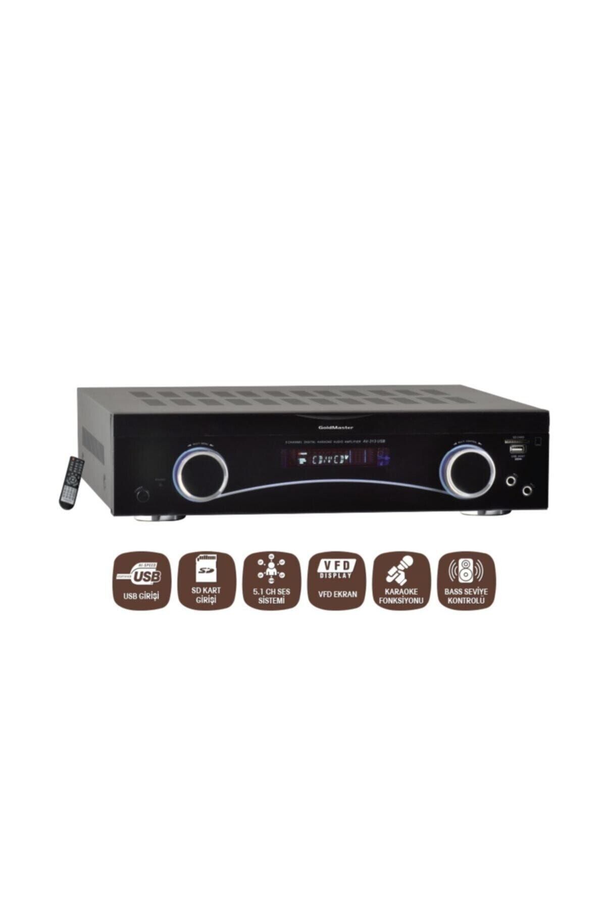 GOLDMASTER Av-313 Usb 6 Kanal Ev Anfisi