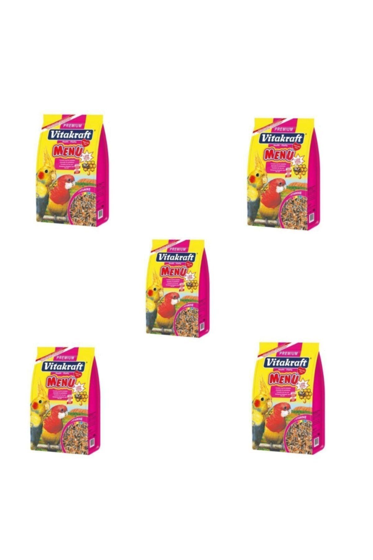 Vitakraft Premium Menü Jod Vital Paraket Yemi 1000 gr 5 Adet