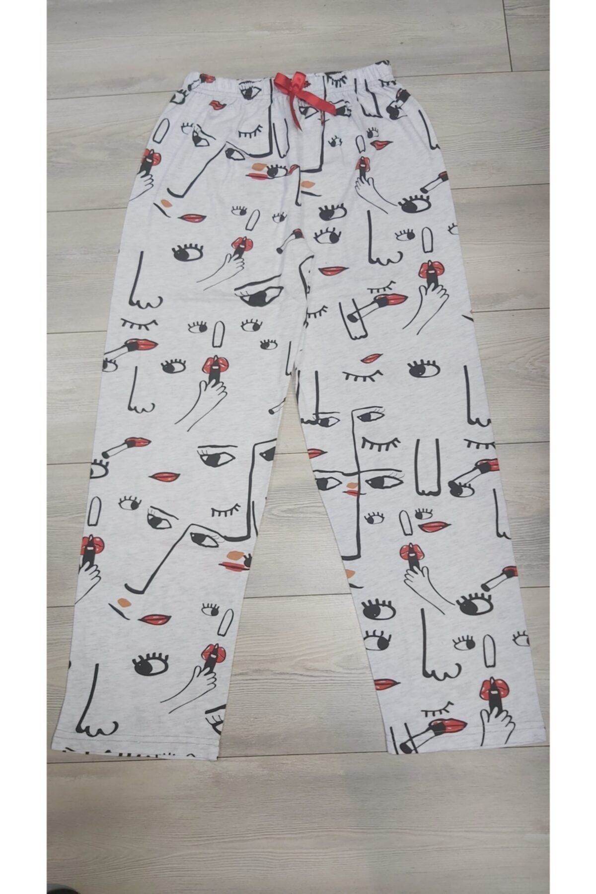 HAYAL Pijama Altı Pamuklu Desenli
