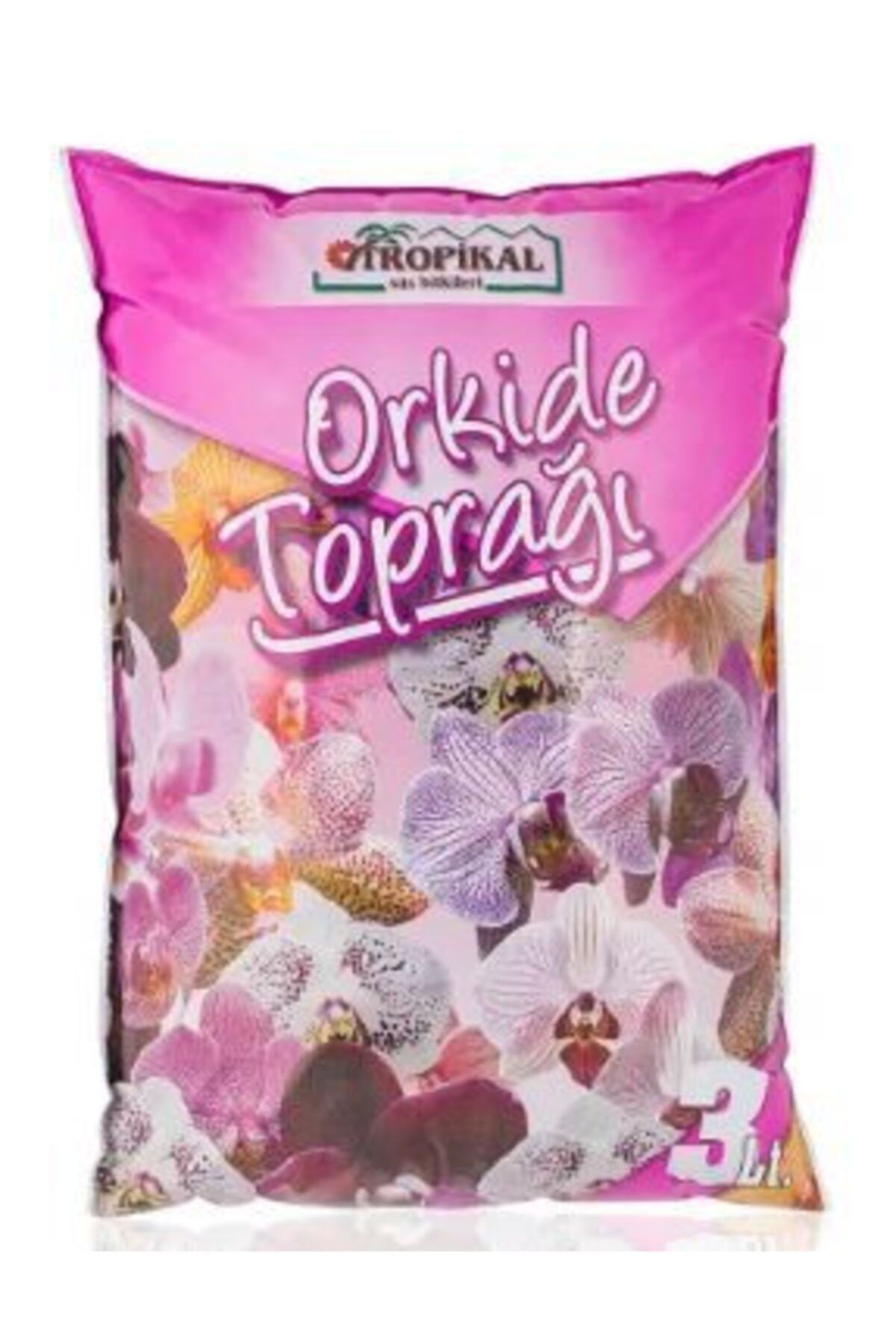 TROPİKAL Orjinal Orkide Toprağı Besin Katkılı Vitamin Takviyeli