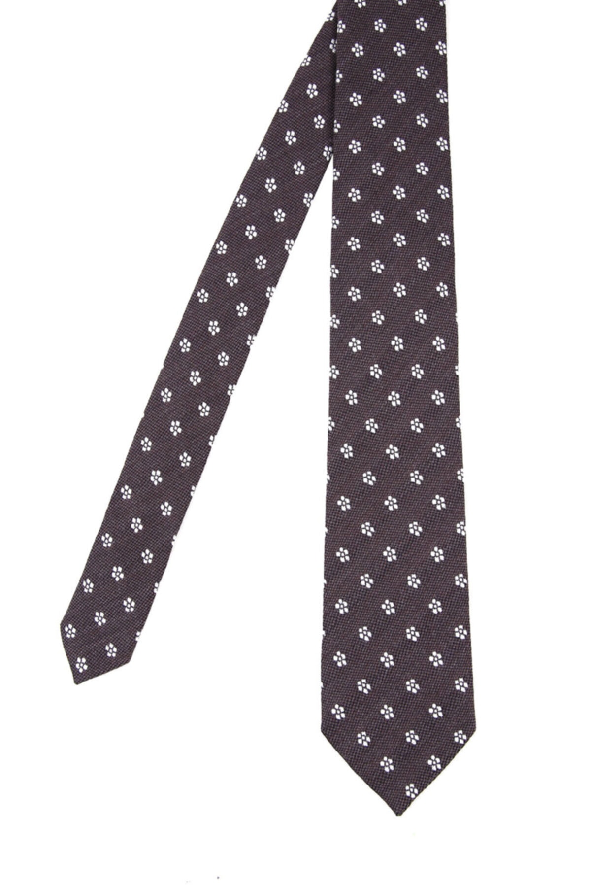 W Collection Kahverengi Ipek Kravat