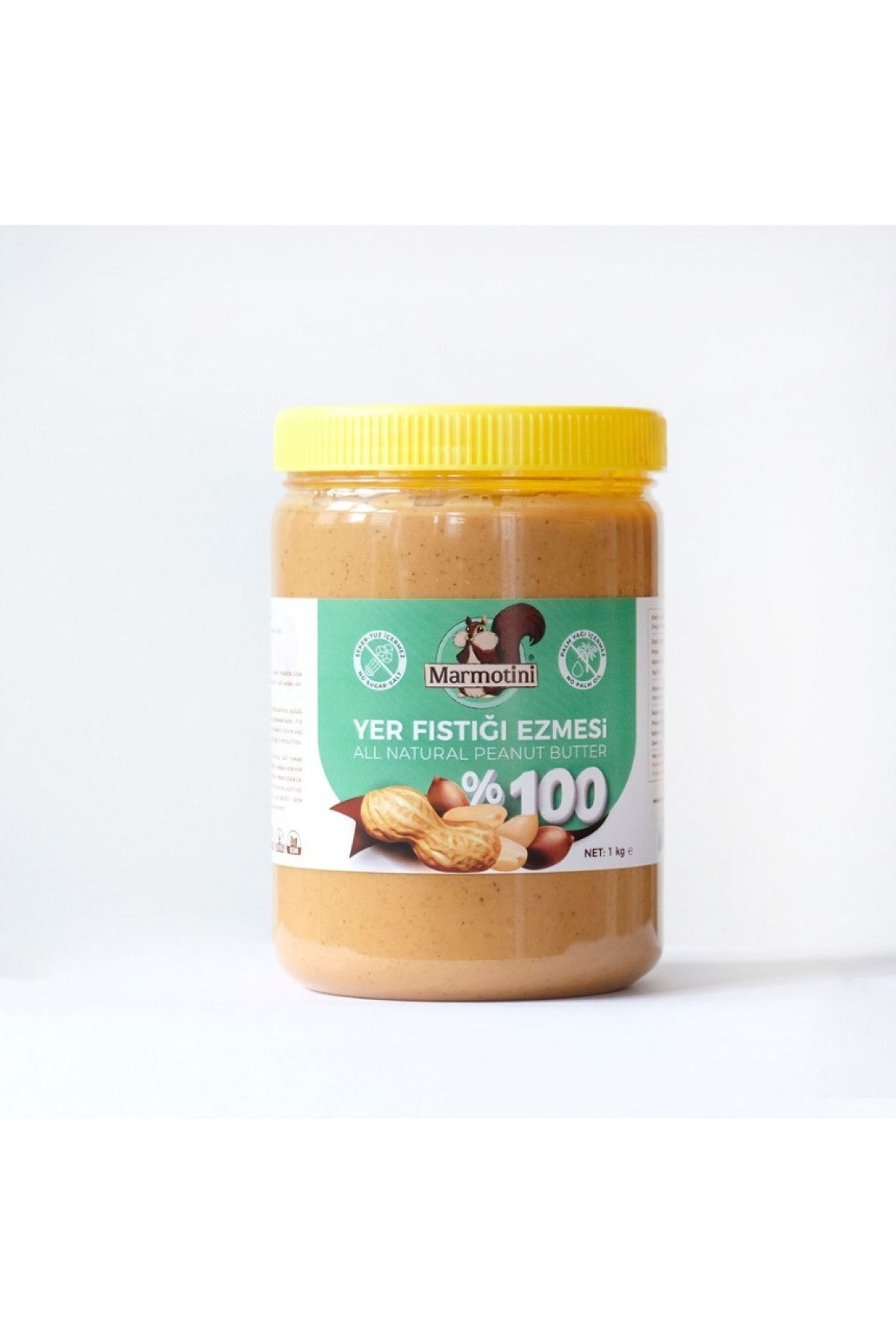 Marmotini %100 Yer Fıstığı Ezmesi 1 kg