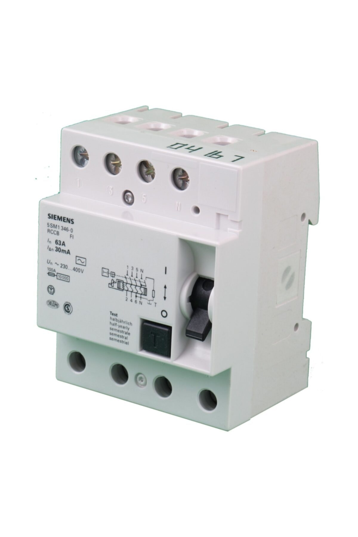 Siemens 4p 40amper 30ma Kaçak Akım Sigortası