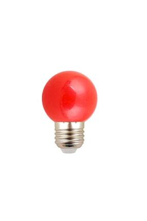 Ct-4071 1w E27 Kırmızı Ledli Top Gece Lambası Ampulü Image 0