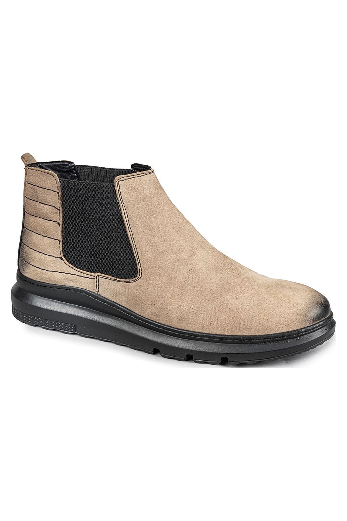 Jump Ankle Boots Brown Flat Trendyol