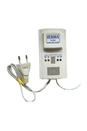 Doğalgaz Alarm Dedektörü Gaz Alarm Cihazı Lpg Alarm Uyandırıcı Doğal Gaz Metal Lpg Alarm Cihazı S092 Image 0