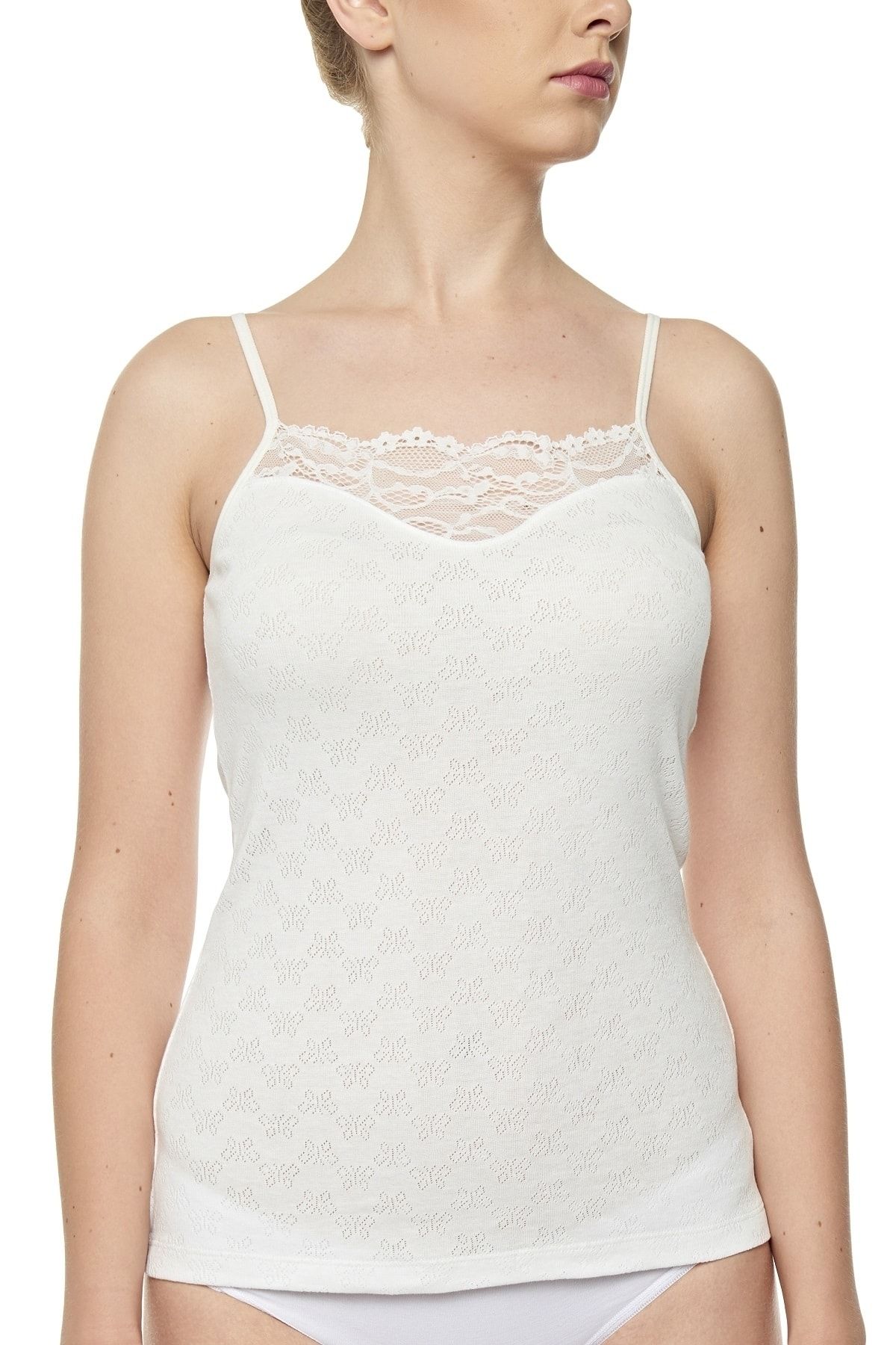 Women's Camisoles with Lace, Cotton & Nylon