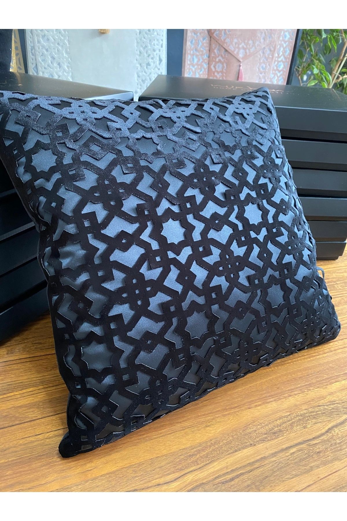 Dark throw sales pillows