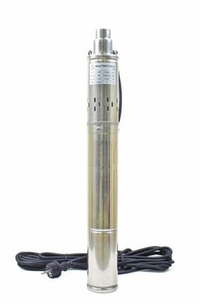 3'' 75 Mm Dış Çap 0.5 Hp Derin Kuyu Dalgıç Pompa 10 Metre Kablolu Image 0