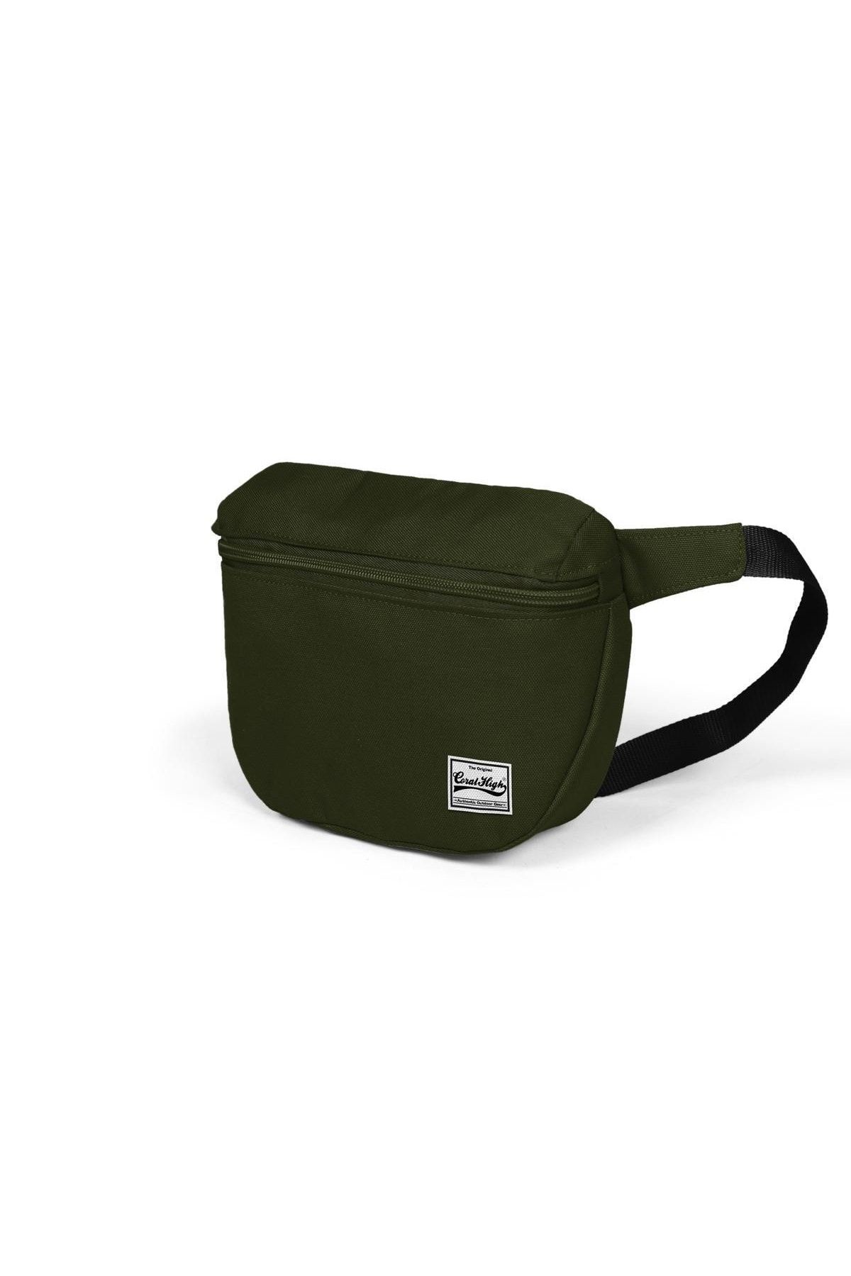 Coral High Unisex Waist Bag Dark Green 22648 Trendyol
