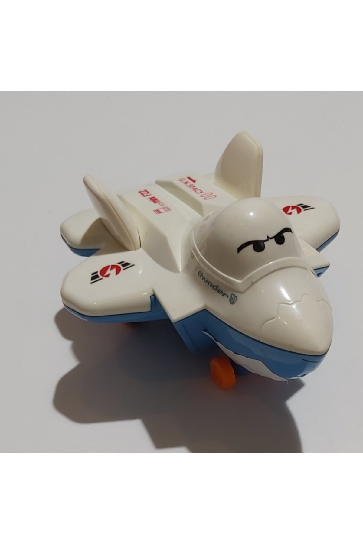 MQM Lovely Plane Eğlenceli Sürtmeli Oyuncak Beyaz Uçak