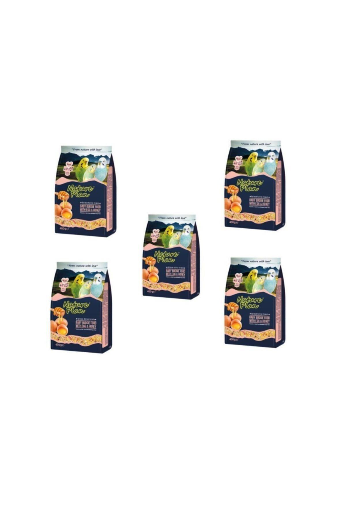 Nature Plan Yumarta ve Ballı Yavru Muhabbet Yemi 400 gr 5 Adet