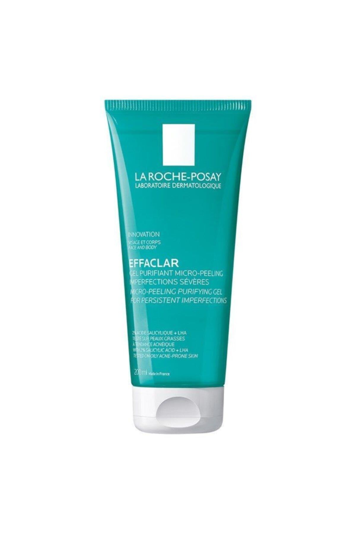 La Roche Posay Effaclar Micro Peeling Gel 200ml | Yüz Ve Vücut Temizleme Jeli