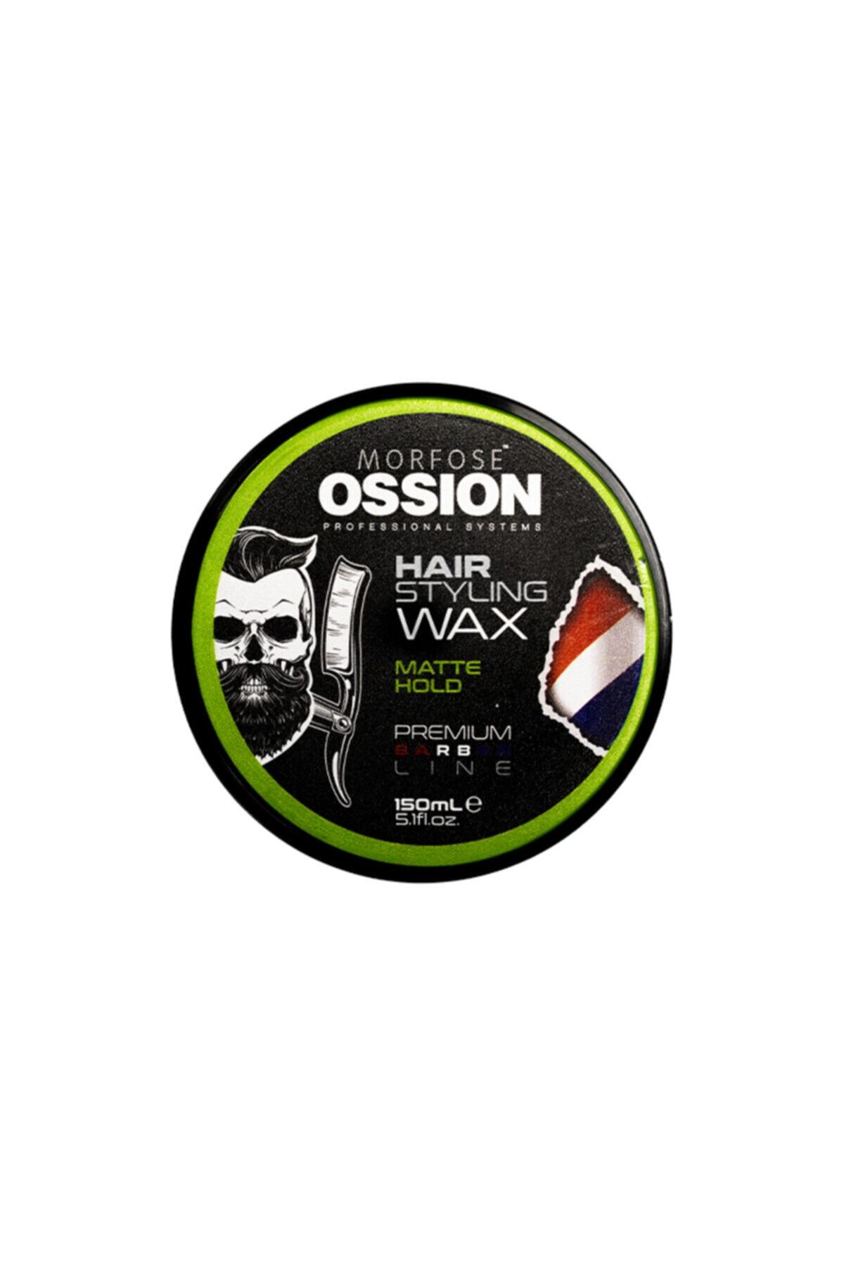 Ossion Ossıon Barber Saç Şekillendirici Wax Matte Hold 150 ml