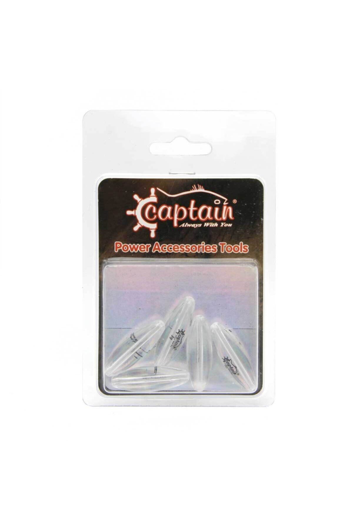 CAPTAIN Transparan Plastik Beads Boncuk